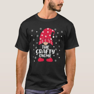 Die verrückte Gnome passt Familie Weihnachten Paja T-Shirt