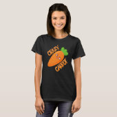 Die verrückten Karotten, die Karotten mit Gemüse s T-Shirt (Vorne ganz)