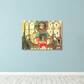 Die Versammlung der Engel Leinwanddruck (Insitu (Holzboden))