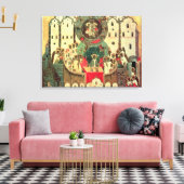 Die Versammlung der Engel Leinwanddruck (Insitu (Wohnzimmer))