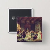 Die Versammlung unter Peter der Große Button (Vorne & Hinten)