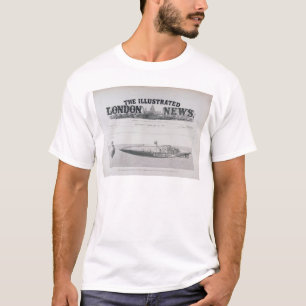 Die Verschiebungs-sinkendes und steigendes T-Shirt