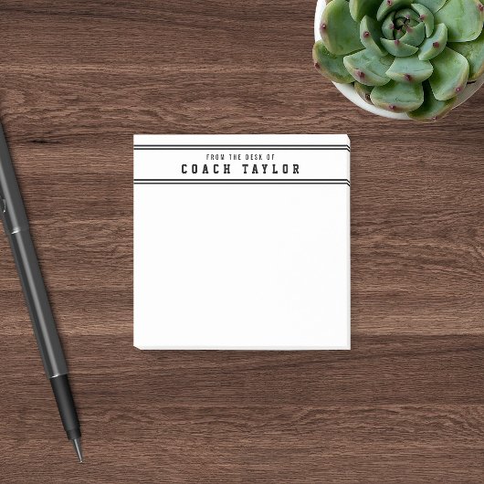 Die verschiedenen Stilrichtungen des Trainers Post-it Klebezettel