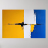 Die Verschmelzung der Farben Poster (Vorne)