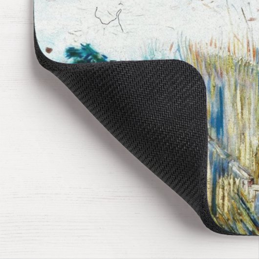 Die verschneite Landschaft mit den Arlen im Hinter Mousepad (Ecke)