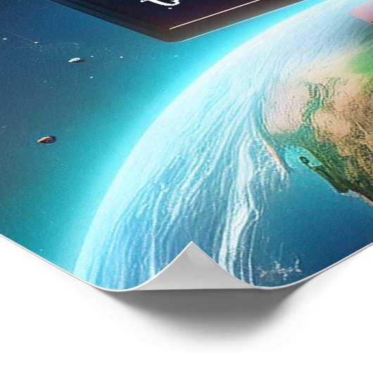 Die Verschwörung des Universums Poster (Ecke)