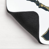 die Verschwörung mit der Waffe Mousepad (Ecke)