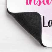 Die Versicherungs-Dame - Mousepad (Ecke)