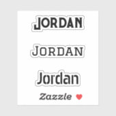 Die Versionen für den schwarzen grafischen Schrift Aufkleber (Blatt)