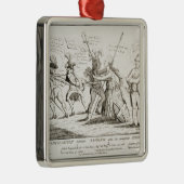 Die Versöhnung zwischen Britannia Amerika Ornament Aus Metall (Rechts)