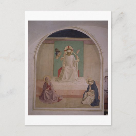 Die Verspottung Christi mit der Jungfrau und dem H Postkarte (Vorderseite)