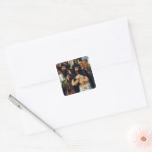 Die Verspottung Christi (Öl auf Tafel) (siehe 1654 Quadratischer Aufkleber (Umschlag)