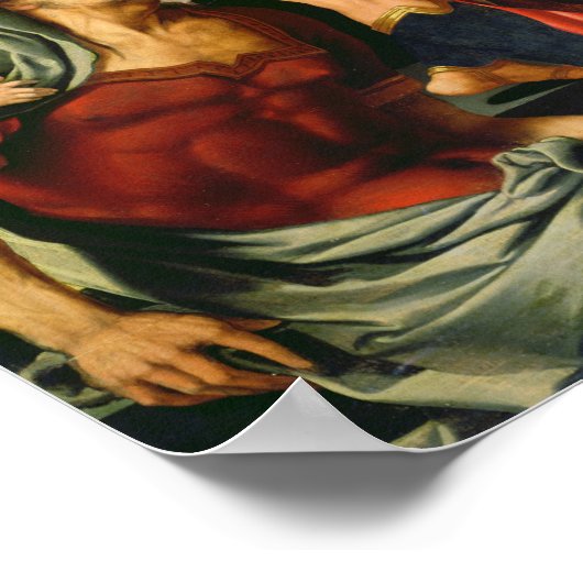 Die Verspottung Christi Poster (Ecke)