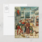 Die Verspottung Christi Postkarte (Vorne/Hinten)