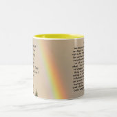 Die Versprechen Zweifarbige Tasse (Mittel)