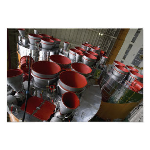 Die Verstärker des Soyuz TMA-14 Raumfahrzeugs Fotodruck