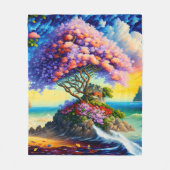 Die versteckte Insel im Ozean Fleecedecke (Vorderseite)