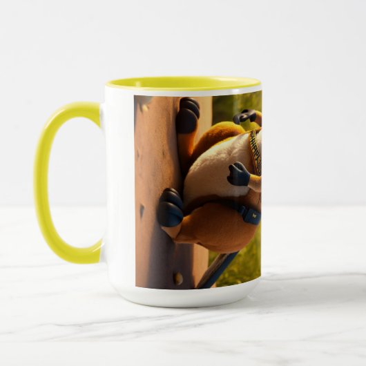 Die versteckte Otter Tasse (Links)