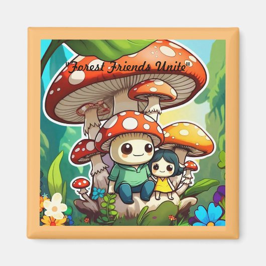 "Die versteckte Welt der Natur" Magnet (Vorne)