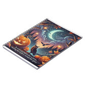 Die versteckten Geschichten von Halloween-Kürpen Notizblock (Linke Seite)