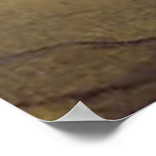 Die Versuchung Christi durch Ary Scheffer (1854) Poster (Ecke)