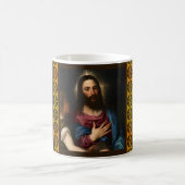 Die Versuchung Christi, Tizian Kaffeetasse (Mittel)