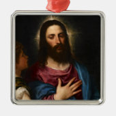 Die Versuchung Christi, Tizian Ornament Aus Metall (Vorne)