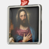 Die Versuchung Christi, Tizian Ornament Aus Metall (Links)