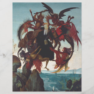 Die Versuchung des Heiligen Antonius von Michelang Flyer