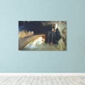 Die Versuchung des Hl. Anthony, 1878 Leinwanddruck (Insitu (Holzboden))