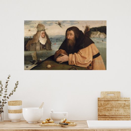 Die Versuchung des Hl. Anthony 2 Poster (Küche)