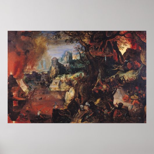 Die Versuchung des Hl. Anthony 2 Poster (Vorne)