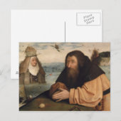 Die Versuchung des Hl. Anthony 2 Postkarte (Vorne/Hinten)