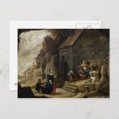 Die Versuchung des Hl. Anthony 2 Postkarte (Vorne/Hinten)