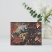 Die Versuchung des Hl. Anthony 3 Postkarte (Stehend Vorderseite)