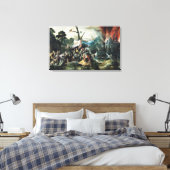 Die Versuchung des Hl. Anthony Leinwanddruck (Insitu (Schlafzimmer))