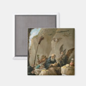 Die Versuchung des Hl. Anthony Magnet (Vorderseite/Rückseite)
