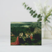 Die Versuchung des Hl. Anthony Postkarte (Stehend Vorderseite)