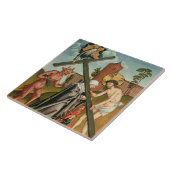 Die Versuchung eines Heiligen Fliese (Seite)