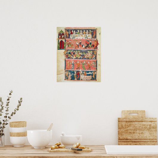 Die Versuchung Poster (Küche)