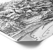 Die Versuchung von St. Anthony, 1506 Poster (Ecke)