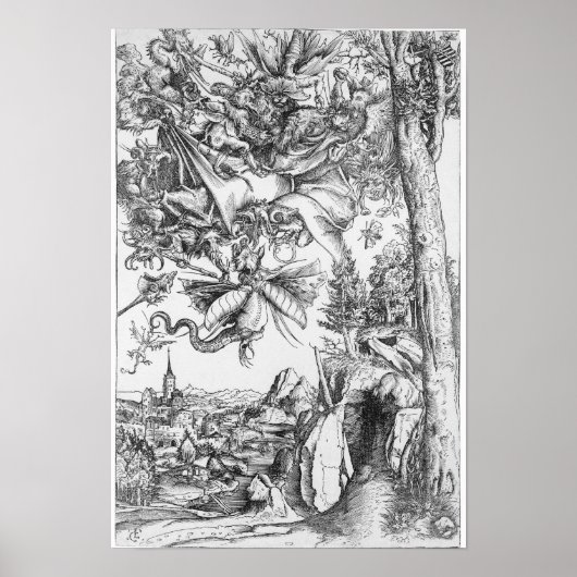 Die Versuchung von St. Anthony, 1506 Poster (Vorne)