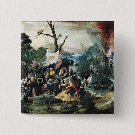 Die Versuchung von St Anthony 2 Button (Vorderseite)