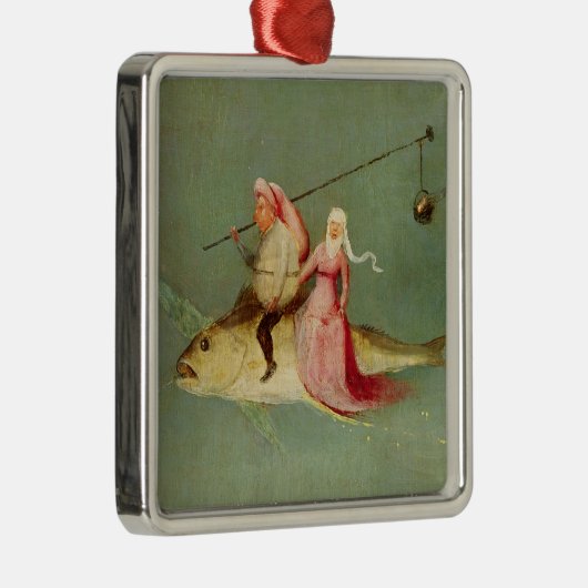 Die Versuchung von St Anthony 2 Silbernes Ornament (Rechts)