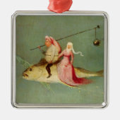 Die Versuchung von St Anthony 2 Silbernes Ornament (Vorne)