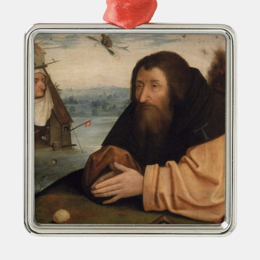 Die Versuchung von St Anthony 2 Silbernes Ornament (Vorne)