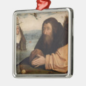 Die Versuchung von St Anthony 2 Silbernes Ornament (Links)