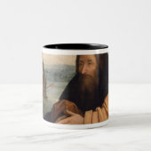 Die Versuchung von St Anthony 2 Zweifarbige Tasse (Mittel)