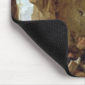 Die Versuchung von St Anthony in einer felsigen Mousepad (Ecke)