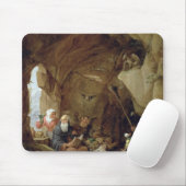 Die Versuchung von St Anthony in einer felsigen Mousepad (Mit Mouse)